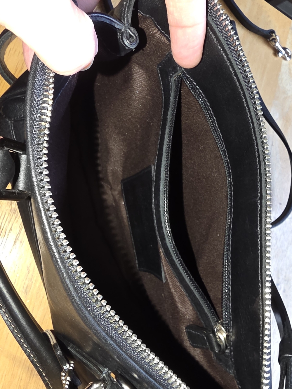 Coach Black Leather Purse - Picture 11 of 15